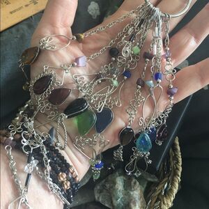 Peruvian Glass Bead Wirework Bracelets
